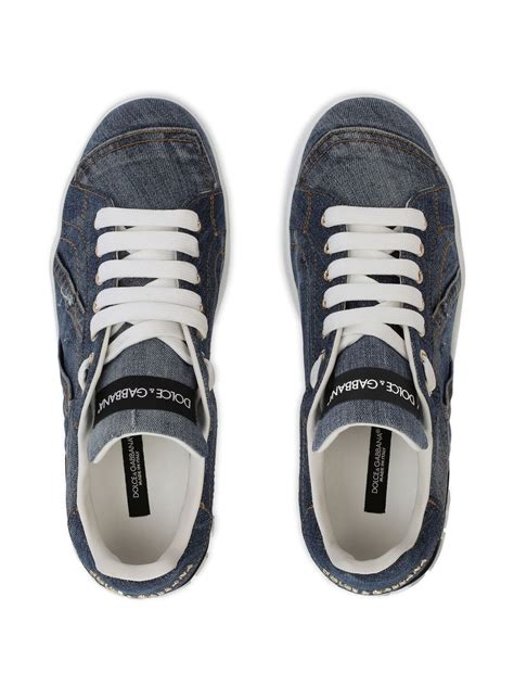 dolce gabbana shies|dolce and gabbana denim shoes.